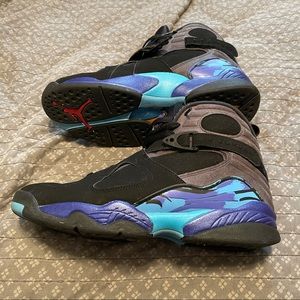 Jordan Retro Aqua 8s Size 10.5
